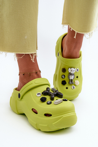 Tongs légères en mousse pour femmes sur semelle épaisse Lime Matirra