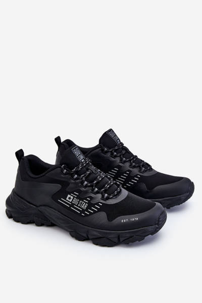 Herren Classic Memory Foam System Big Star Sportschuhe LL174127 Schwarz