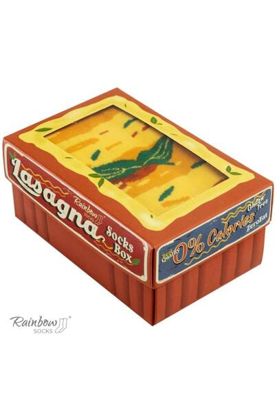 Rainbow Socks Lasagna 2 Poros