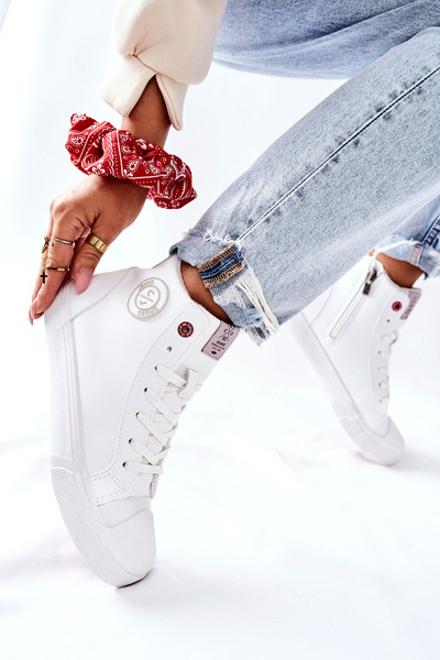 Moteriški izoliuoti sportbačiai Cross Jeans White II2R4010C