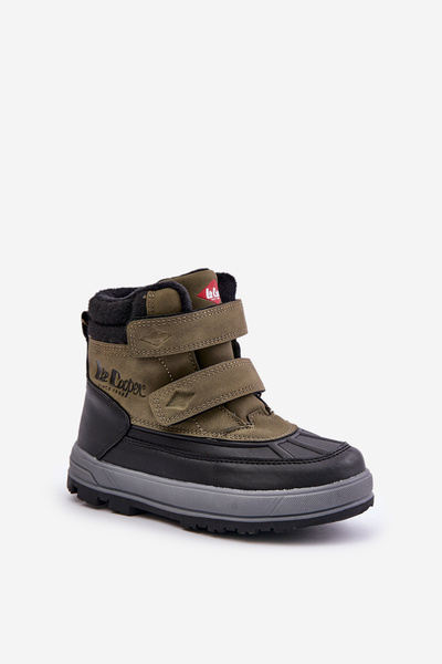 Bottes de neige isolées pour garçon Lee Cooper LCJ-23-01-2058 Vert