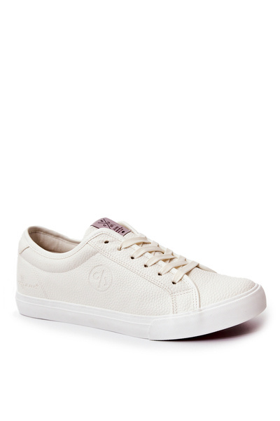 Men's Leather Sneakers Cross Jeans JJ1R4023C White