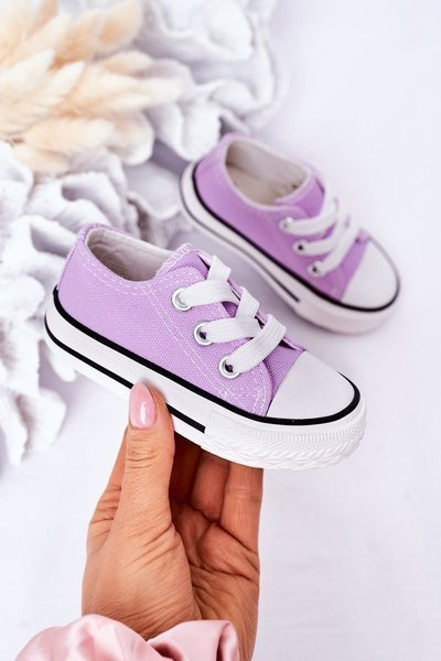 Baskets Enfant Violet Filemon