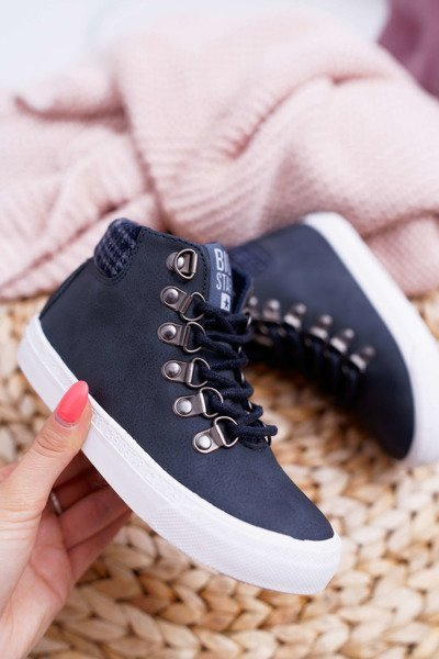 Cizme pentru copii BIG Star Big Navy Blue EE374038