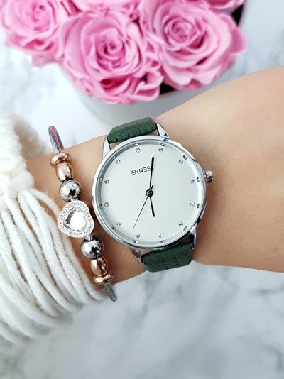 Montre Femme Ernest Etienne Verte