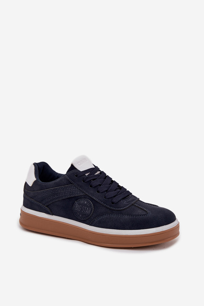 Férfi Alacsony Sneakers Big Star SS174021 HI-POLY SYSTEM Sötétkék