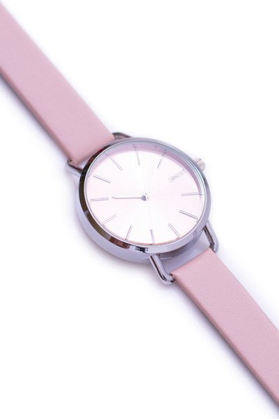 Montre femme Ernest rose avec enveloppe argentée Contero