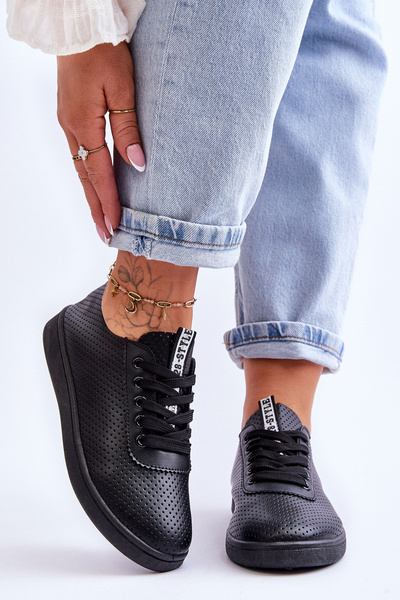 Adidaje pentru femei deschise pentru femei Black Carinel