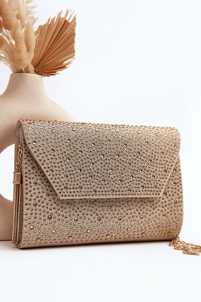 Decorated Formal Bag Clutch Edela Pink