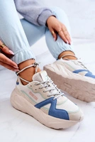 Blue || Beige