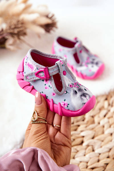 Cizme Befado Bunny 110p425 Grey-Pink