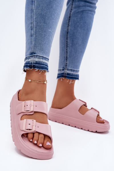 Sandales En Mousse Pour Femmes Sur Plateforme Roses Melorea