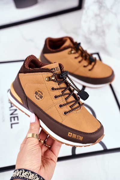 Kinderstiefel Big Star Camel GG374102