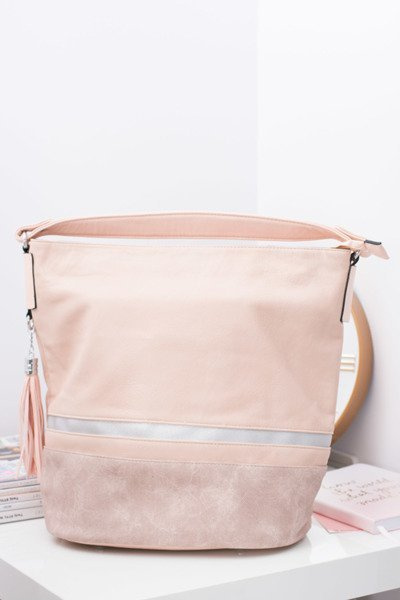 Women's Large Shopper Tasche Powder Pink