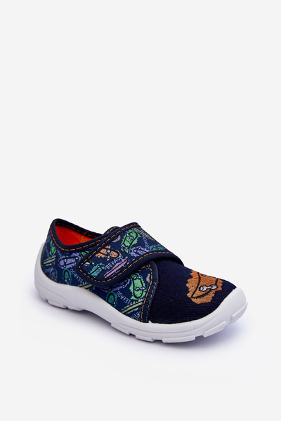 Chaussons Garçon Befado 974X503 Bleu Marine
