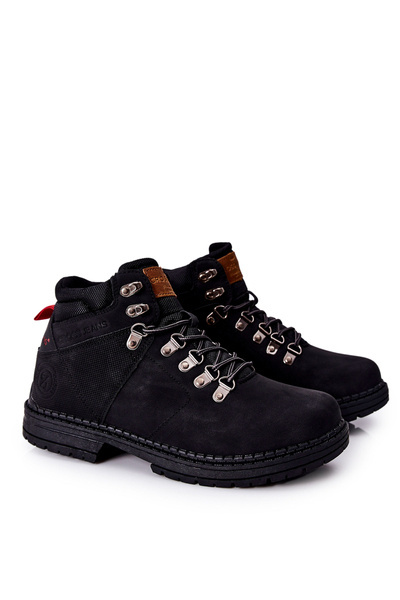 Chaussures de trekking pour hommes Cross Jeans EE1R4028C Noir