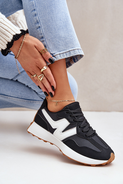 Női Sportcipők Sneakers Fekete Britma
