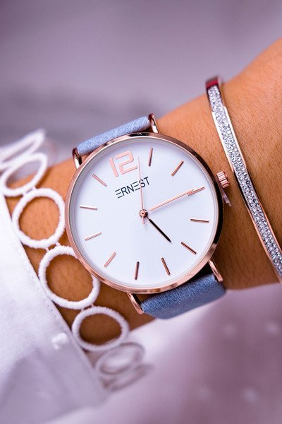 Montre Femme Ernest Bleu Claire