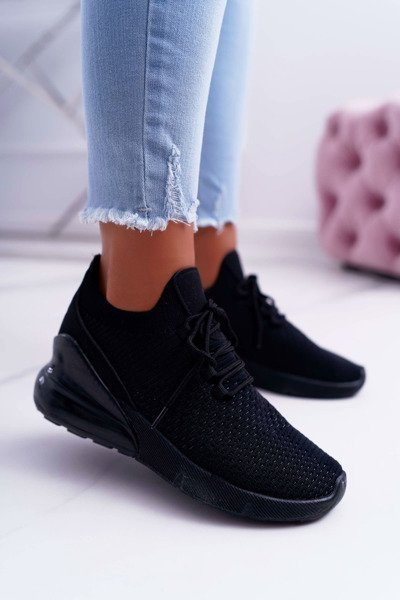 Pantofi sport pentru femei negre salut