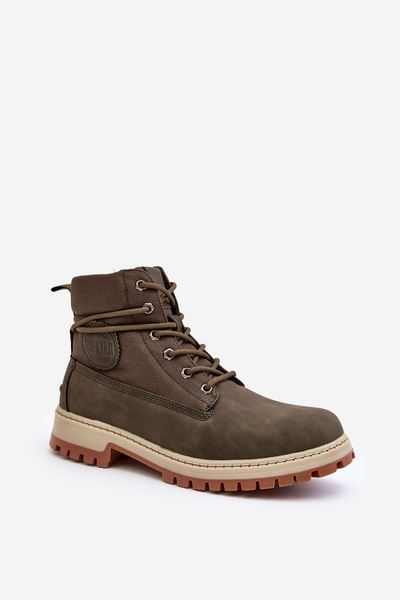 Bocanci barbati Big Star KK174205 Kaki