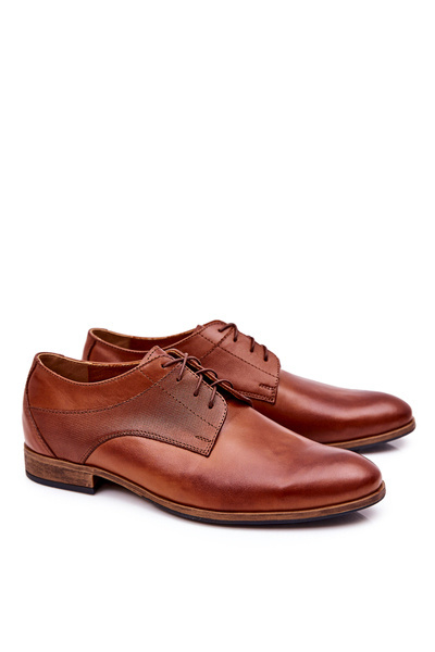 Demi-chaussures classiques en cuir Bednarek 806 marron