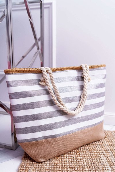Grand sac à main argenté pour femmes, sac à main de plage