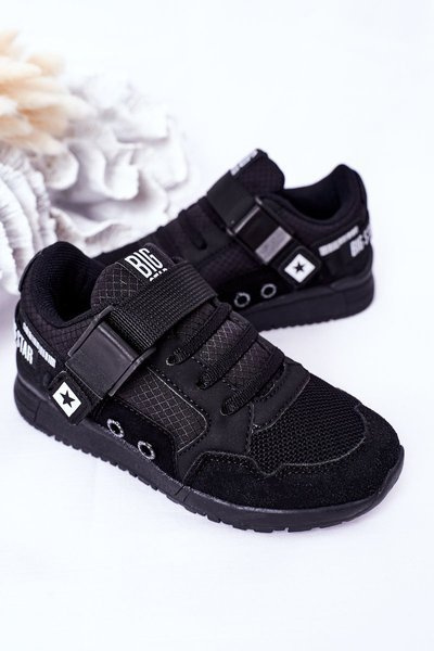 Children's Sports Shoes Memory Foam Big Star HH374164 Black