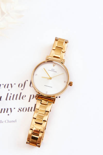 Montre Femme Etanche Acier Giorgio & Dario Or