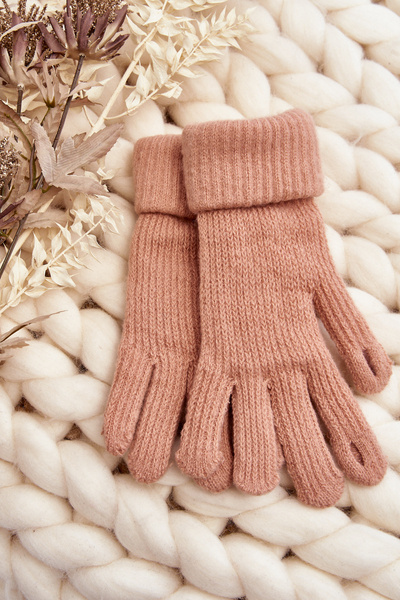 Gants roses à écran tactile Smooth pour femmes