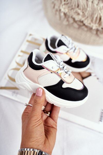 Kinder Sportschuhe Weiß und Schwarz Matilda