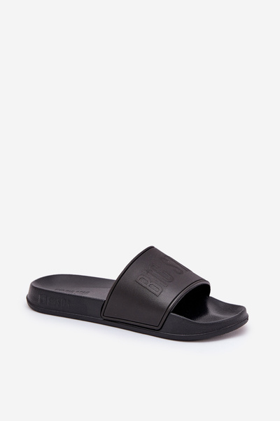 Leichte Schaum Herren Pantoletten Big Star MM174322 Schwarz