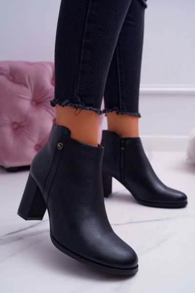 Cizme cu toc pentru femei Sergio Leone Black BT518