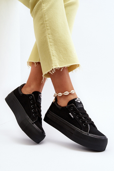 Baskets plateforme femme Lee Cooper LCW-24-31-2180 noir