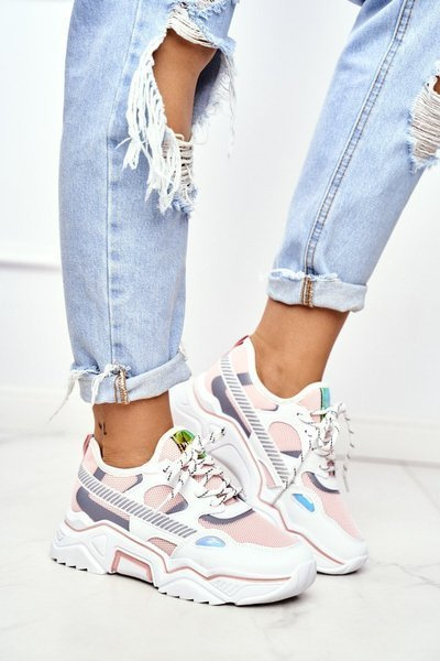 Chaussures de sport pour femmes blanches Lanoo