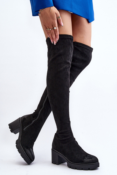 Cuissardes à Talon La.Fi 270067B-SU Noir