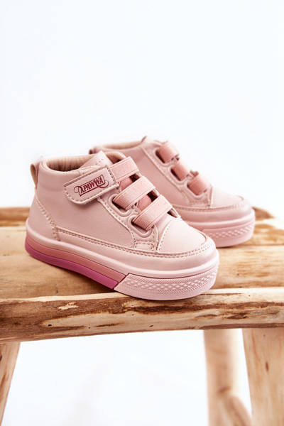 Adidași de top pentru copii cu roz roz baxter