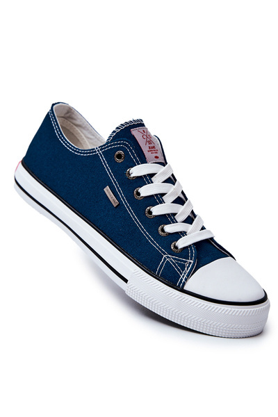 Férfi klasszikus tornacipő Cross Jeans JJ1R4004C Sötétkék