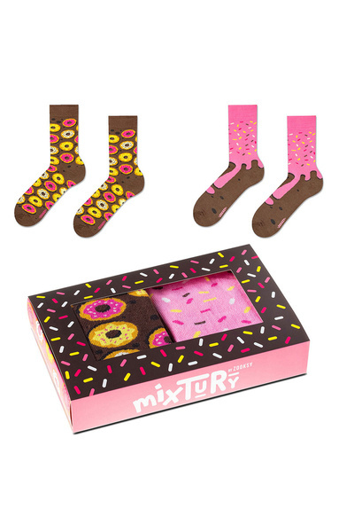Zooxy mixtury Donut Socks a setat 2 perechi