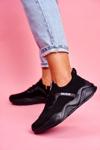 Pantofi sport pentru femei Big Star Black FF274955