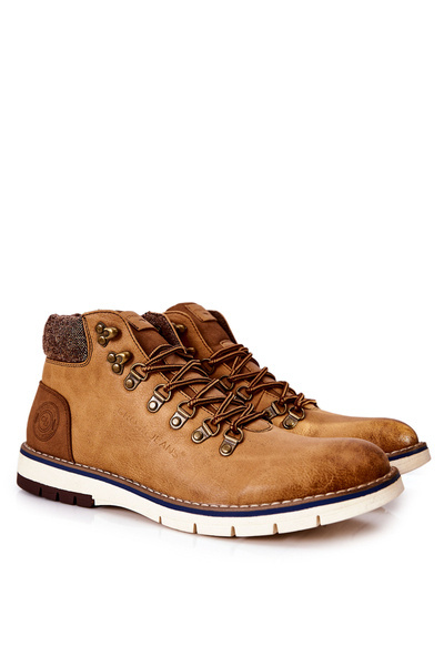 Chaussures de trekking pour hommes Cross Jeans EE1R4078C Camel