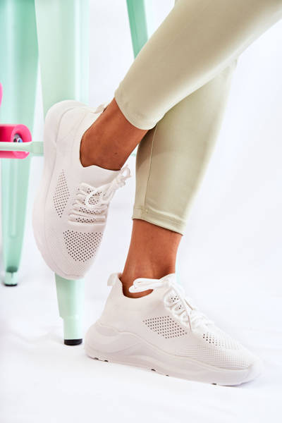Damen Sportschuhe Slip-on Weiß Savanna