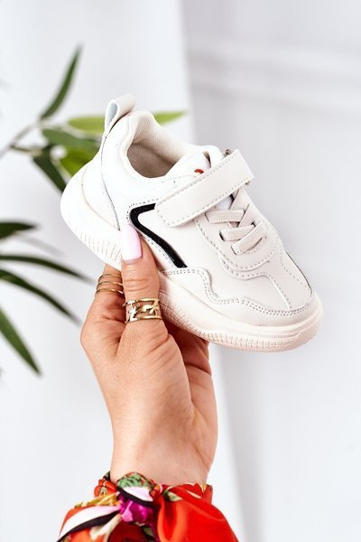 Kinder Sportschuhe Turnschuhe Beige Runner