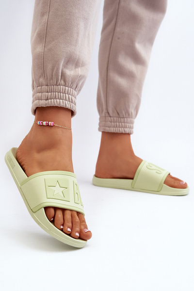 Damen Zehentrenner Big Star NN274A646 Limette