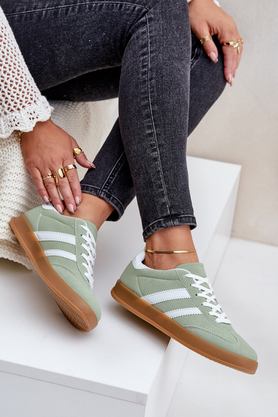 Női Alacsony Sneakers Zöld Ennorwen