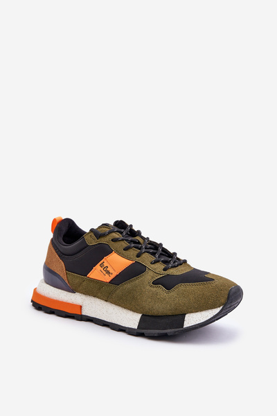 Wärmende Herren Sneaker Lee Cooper LCJ-24-03-3007 Grün