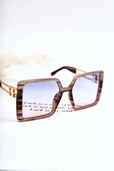 Lunettes de soleil carrées V130042 Gris