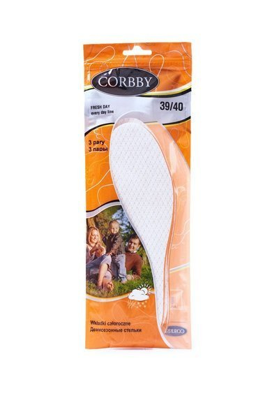 Corbby Fresh Day All Day Einlegesohlen 3 Paar