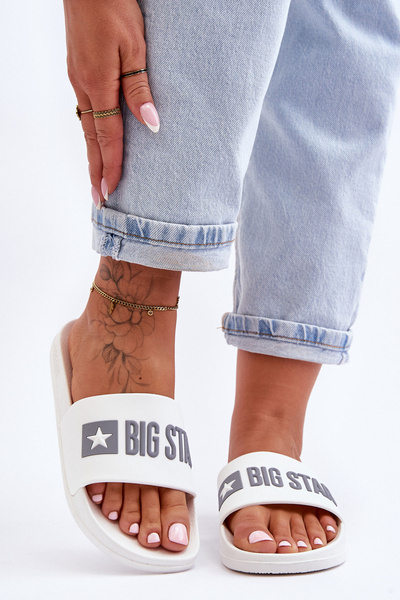 Women's Slippers Big Star FF274A199 White