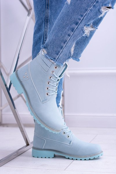 Női Timber Blue Oxford melegített trappers