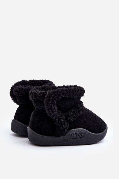 Children's Snow Boots with Velcro Black Unitia